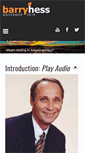 Mobile Screenshot of hessforgovernor.com