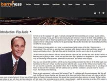 Tablet Screenshot of hessforgovernor.com